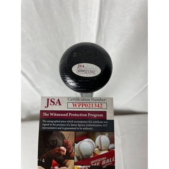 Jimmy Rollins signed autographed Rawlings pro Black Baseball Bat JSA #WP021342 - Picture 3 of 3
